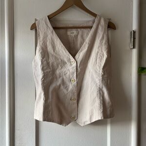 Sauths Linen Vest